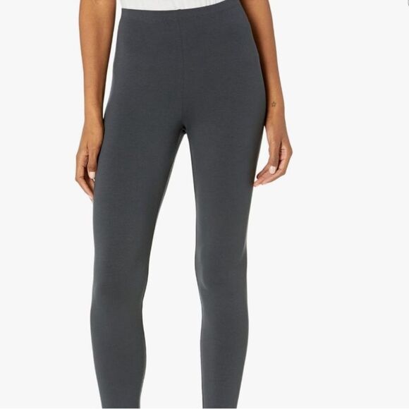 NWT Eileen Fisher Graphite Ankle Leggings Small - Picture 1 of 4